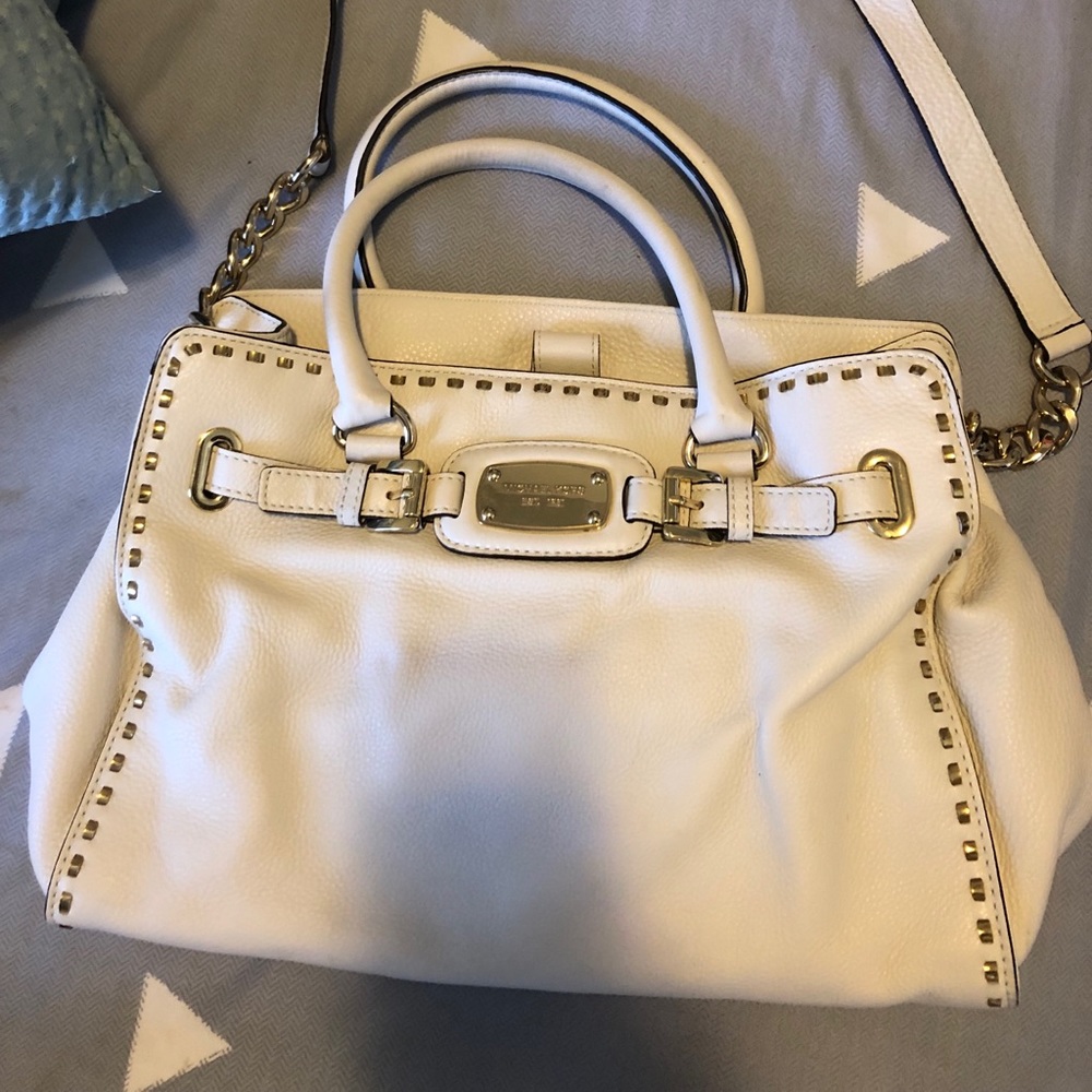 Michael Kors White Purse